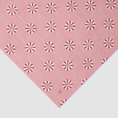 Peppermint Lollipops Pink Holiday Tissue Seidenpapier (Ausschnitt)