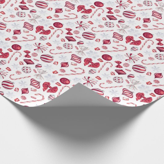 Peppermint Magic Wrapping Paper Geschenkpapier (Ecke)