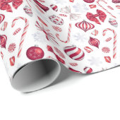 Peppermint Magic Wrapping Paper Geschenkpapier (Rolleneckpunkt)