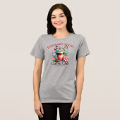 Peppermint Mocha Coffee Club Tri-Blend Shirt (Vorderseite voll)