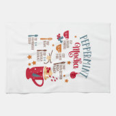 Peppermint Mocha Geschirrtuch (Horizontal)