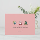 Peppermint Origami Weihnachten (Stehend Vorderseite)