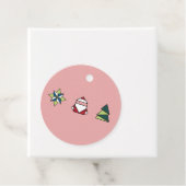 Peppermint Origami Weihnachten Geschenkanhänger (Beispiel)