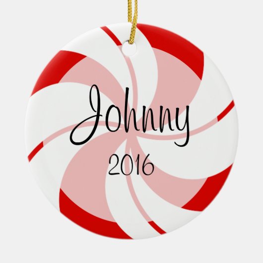 Peppermint Ornament (Vorne)