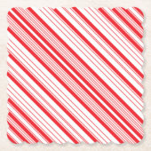 Peppermint Paper-Untersetzer Untersetzer (Vorderseite)