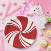 Peppermint-Papierplatte Pappteller (Party)