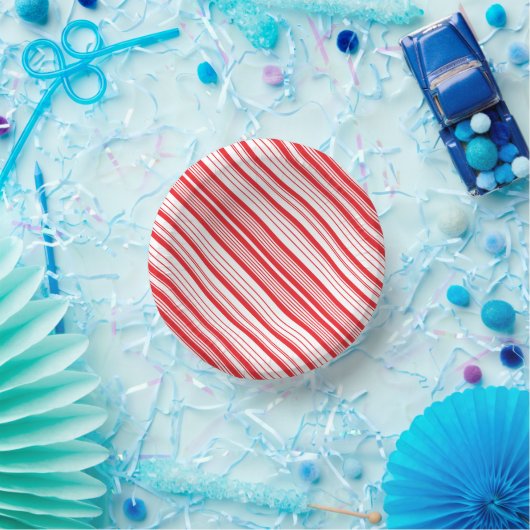 Peppermint-Papierschüsseln Pappteller (Party)