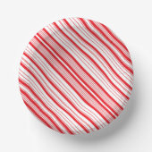 Peppermint-Papierschüsseln Pappteller (Vorderseite)