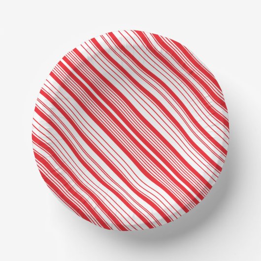 Peppermint-Papierschüsseln Pappteller (Vorderseite)