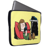 Peppermint Patty auf dem Telefon Laptopschutzhülle (Vorne Rechts)