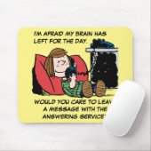 Peppermint Patty auf dem Telefon Mousepad (Mit Mouse)