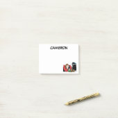 Peppermint Patty auf dem Telefon Post-it Klebezettel (Auf Schreibtisch)