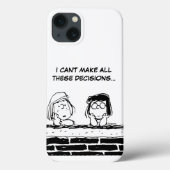 Peppermint Patty & Marcie an der Mauer Case-Mate iPhone Hülle (Rückseite)