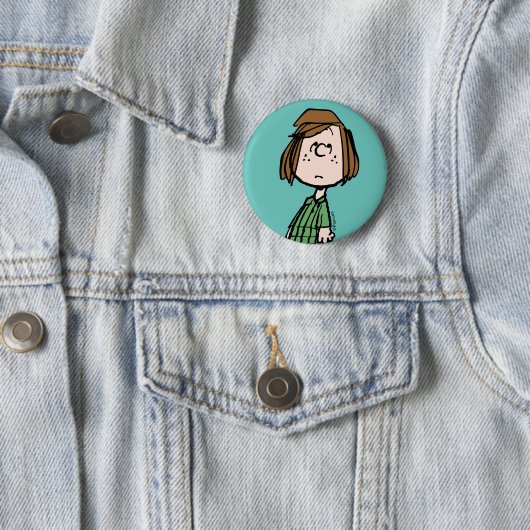 Peppermint Patty Rolling Eyes Button (Beispiel)