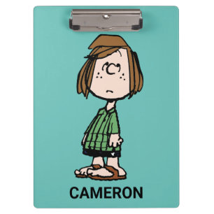 Peppermint Patty Rolling Eyes Klemmbrett