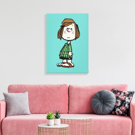 Peppermint Patty Rolling Eyes Leinwanddruck (Insitu (Wohnzimmer))