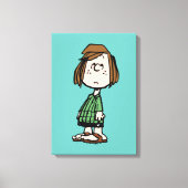 Peppermint Patty Rolling Eyes Leinwanddruck (Vorderseite)