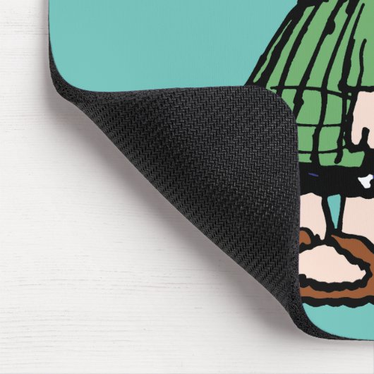 Peppermint Patty Rolling Eyes Mousepad (Ecke)