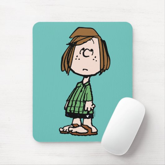 Peppermint Patty Rolling Eyes Mousepad (Mit Mouse)