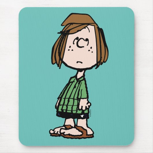Peppermint Patty Rolling Eyes Mousepad (Vorne)