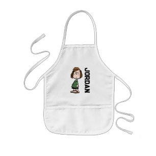 Peppermint Patty Rolling Eyes Name hinzufügen Kinderschürze