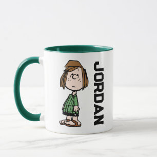 Peppermint Patty Rolling Eyes   Name hinzufügen Tasse