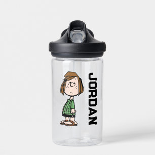 Peppermint Patty Rolling Eyes Name hinzufügen Trinkflasche