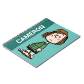 Peppermint Patty Rolling Eyes Notizblock (Linke Seite)