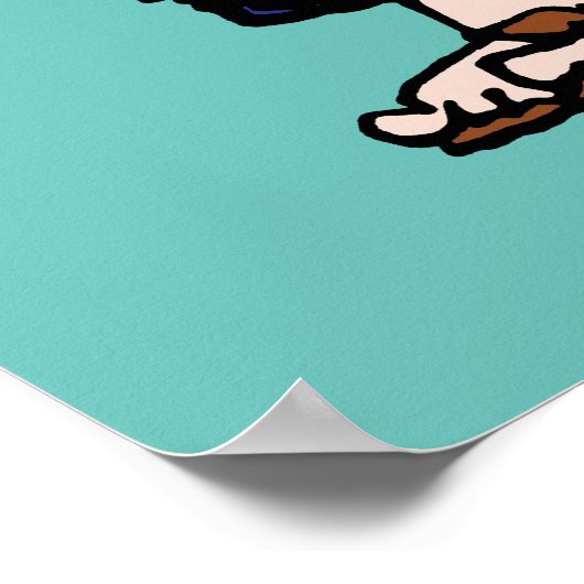 Peppermint Patty Rolling Eyes Poster (Ecke)