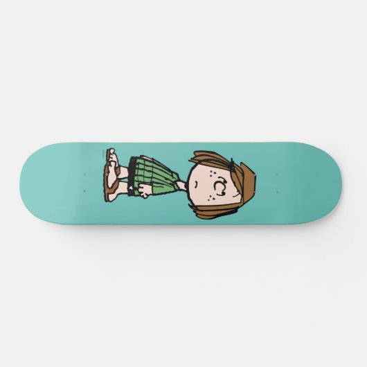 Peppermint Patty Rolling Eyes Skateboard (Horizontal)