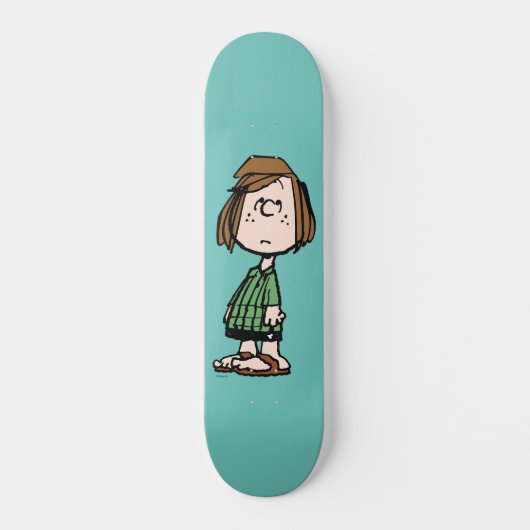 Peppermint Patty Rolling Eyes Skateboard (Vorderseite)