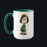 Peppermint Patty Rolling Eyes Tasse<br><div class="desc">Karo aus dieser lustigen Charakterkunst von Peppermint Patty,  die ihre Augen rollt.</div>