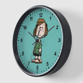 Peppermint Patty Rolling Eyes Uhr (Winkel)