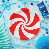 Peppermint Plate Pappteller (Party)