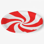 Peppermint Plate Pappteller (Schrägansicht)