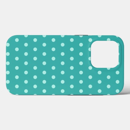 Peppermint Polka Dot Case-Mate iPhone Hülle (Rückseite (Horizontal))