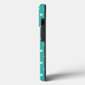 Peppermint Polka Dot Case-Mate iPhone Hülle (Rückseite / Links)
