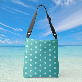 Peppermint Polka Dot Medium Crossbody Bag Tragetaschen Mit Langen Trägern