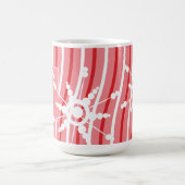Peppermint Rainbow Weihnachten Schneeflocke Tasse (Mittel)