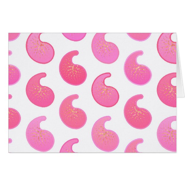 Peppermint, rosa Paisley, weiß (Vorderseite (Horizontal))
