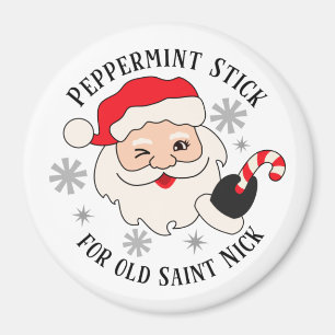 Peppermint Stick für das alte Saint-Nick Magnet