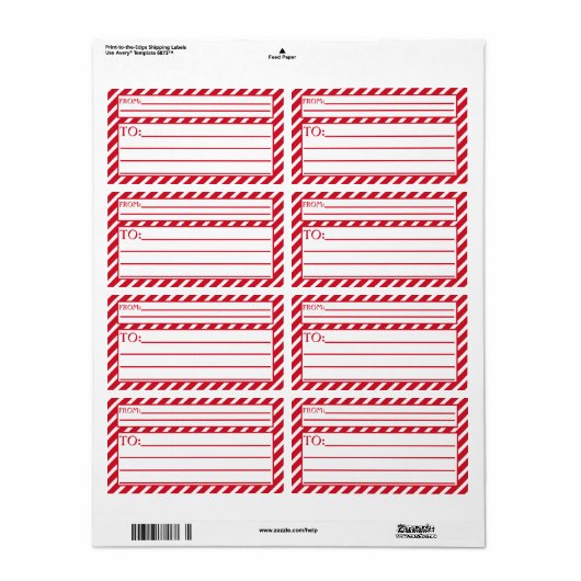 Peppermint Streifen (Vorne)