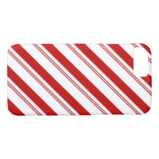 Peppermint Streifen Case-Mate iPhone Hülle (Rückseite (Horizontal))