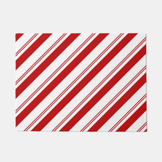 Peppermint Streifen Fußmatte (Vorderseite)