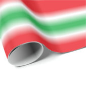 Peppermint Streifen Geschenkpapier (Rolleneckpunkt)