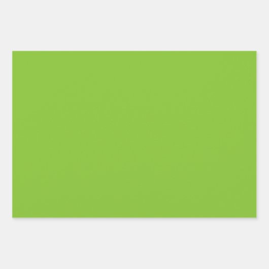 Peppermint-Streifen Geschenkpapier Set (Vorderseite 3)