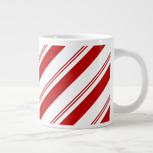 Peppermint Streifen Jumbo-Tasse