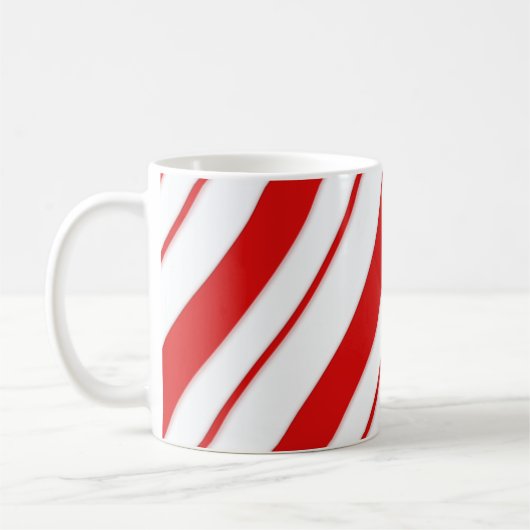 Peppermint Streifen Kaffeetasse (Links)