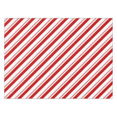 Peppermint Streifen Tischdecke (Vorderseite (Horizontal))