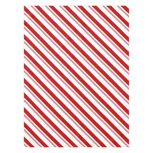 Peppermint Streifen Tischdecke (Vorderseite)